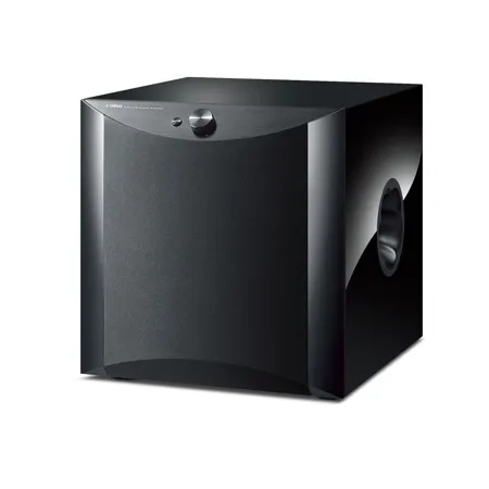 Yamaha NS-SW1000 1000W Powered Subwoofer, Single, Piano Black