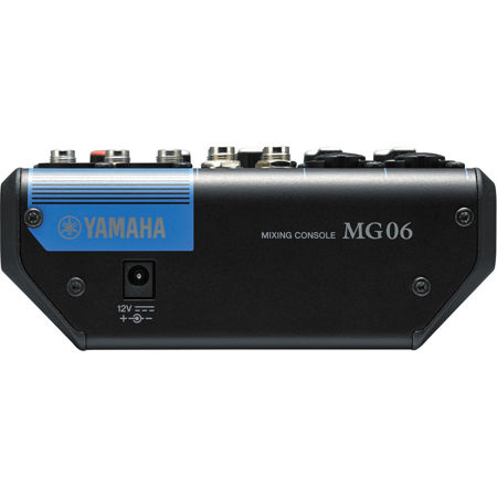 Yamaha Mg06 6 Input Stereo Mixer Mg06 Adorama