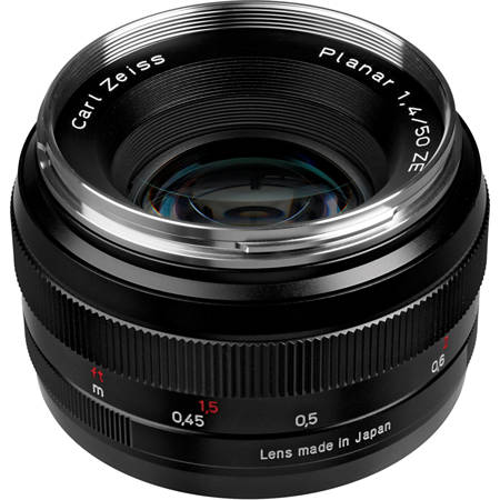 Zeiss 50mm f/1.4 Planar T* ZE Lens for Canon EF