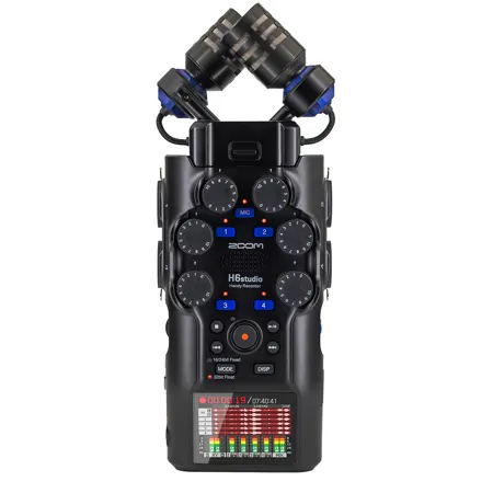 【今だけ!!23000円】ZOOM H6 Handy Recorder ズーム Zoom H6studio 8-Track 32-Bit Float Handy Recorder ZH6STUDIO