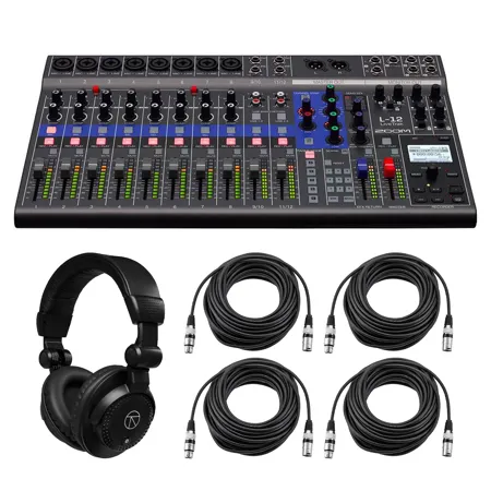 Zoom LiveTrak L-12 12-Channel Digital Mixer & Multitrack Recorder