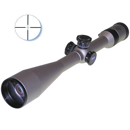 Zeiss 6 5 20x50mm Mc Conquest Series Riflescope Chrome Finish With Z Plex Reticle Turret Adjustable Parallax 5214549920