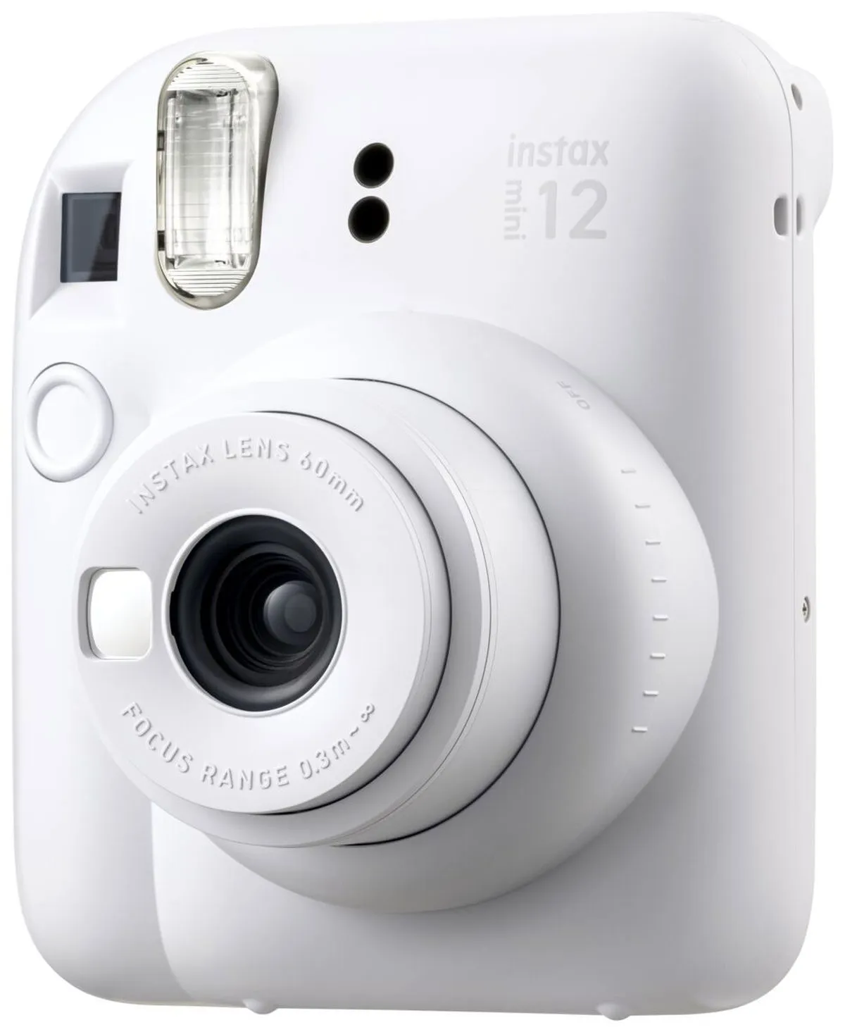 Fujifilm - instax mini 12 Instant Cameras - Clay White