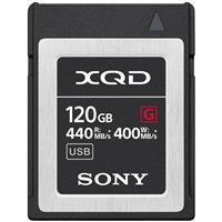 Sony G Series 120GB XQD Memory Card, 440MB/s Read Speed, 400MB/s Write Speed