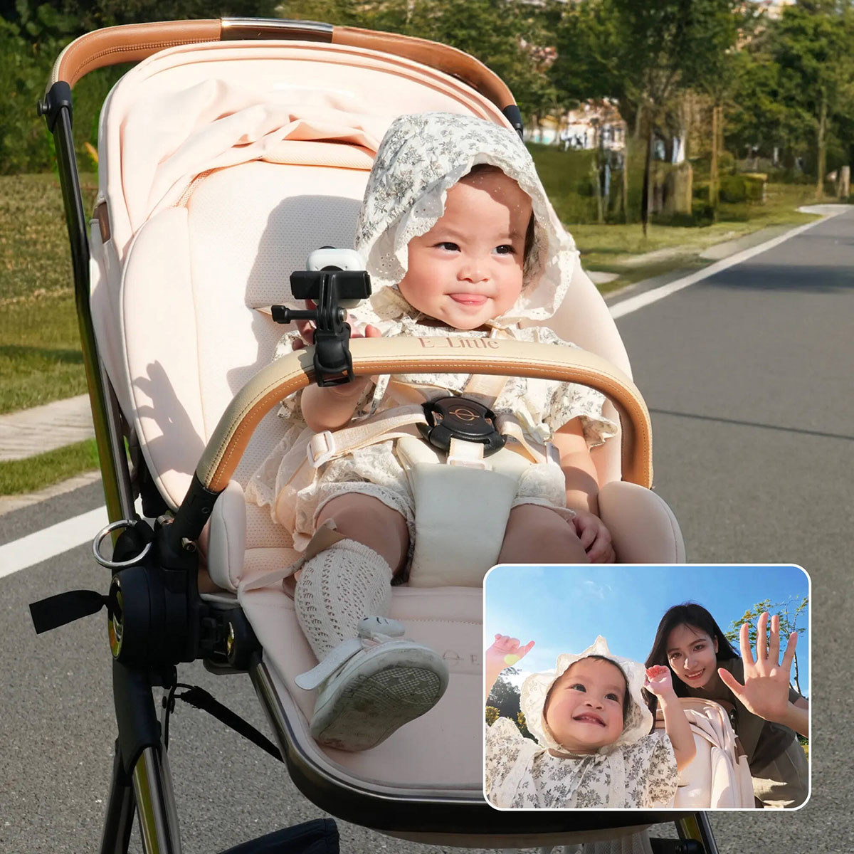 Insta360 Flexi Strap Mount for Action Cameras, Black