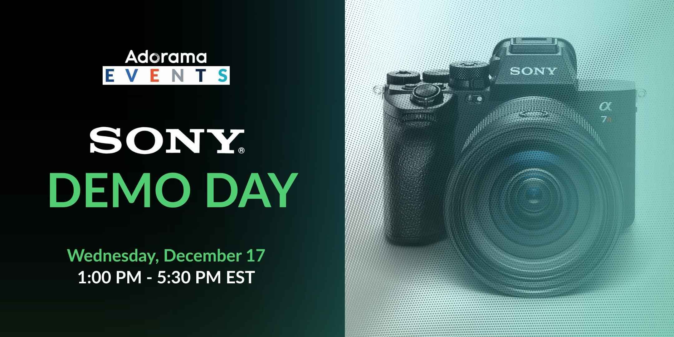 RSVP now and see you at Adorama!