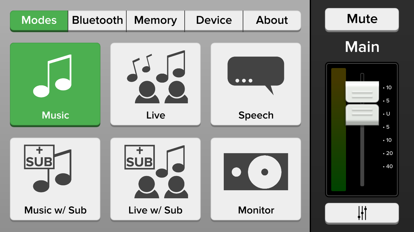 Thump Connect System View