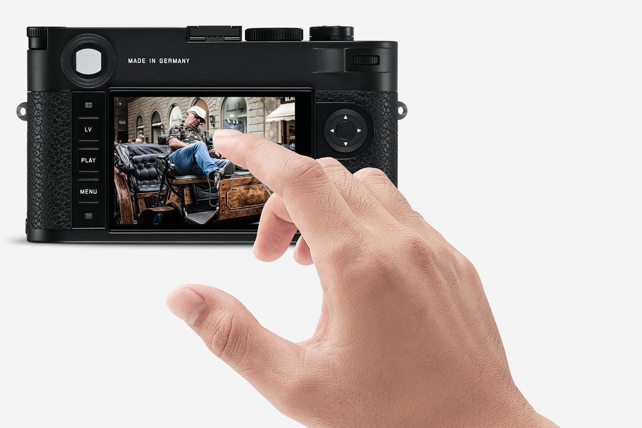 The first M with touch functionality