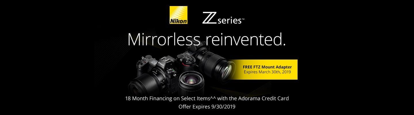 Nikon Z Series Mirrorless.