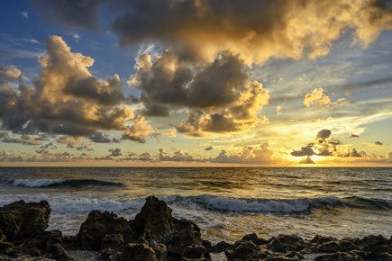 photo of sunrise taken with Nikkor Z lens