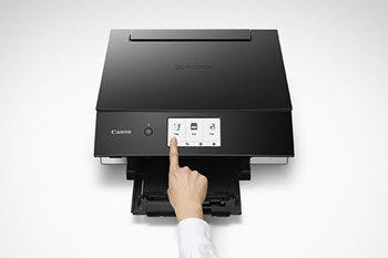 The Photo Blue ink ensures your photos look better than ever, as it reduces graininess and provides smooth color reproduction. With a large 4.3” LCD Touchscreen, versatile paper support, and a 6 Color Individual Ink System - the PIXMA TS8220 is the high-end, sleek looking printer for everyday.