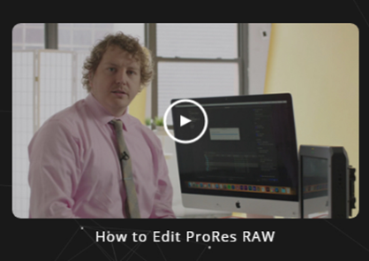 How To Edit ProResRAW