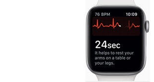 ECG on your wrist.