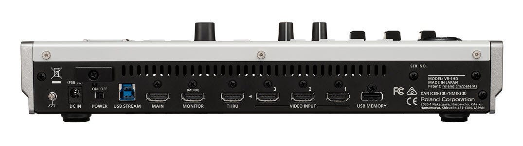 Roland VR-1HD Back