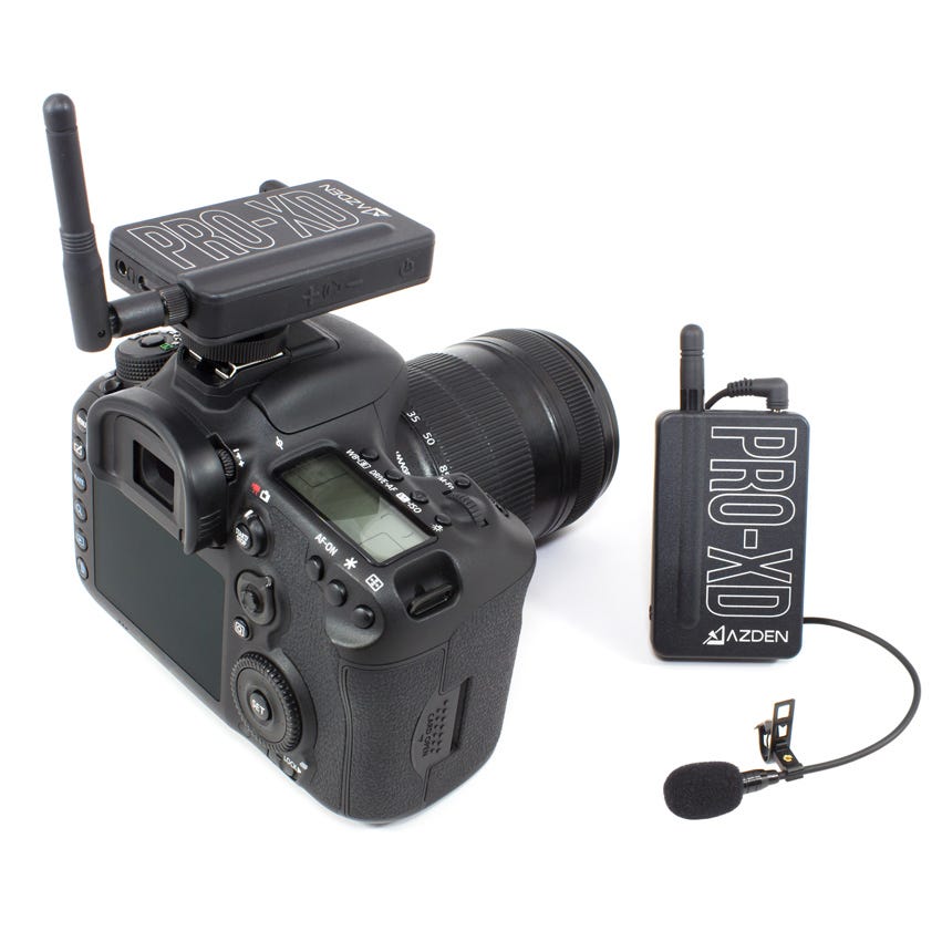 Connecting PRO-XD to a DSLR