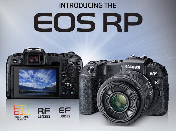 Canon EOS RP Mirrorless Full Frame Camera 3380C002 - Adorama