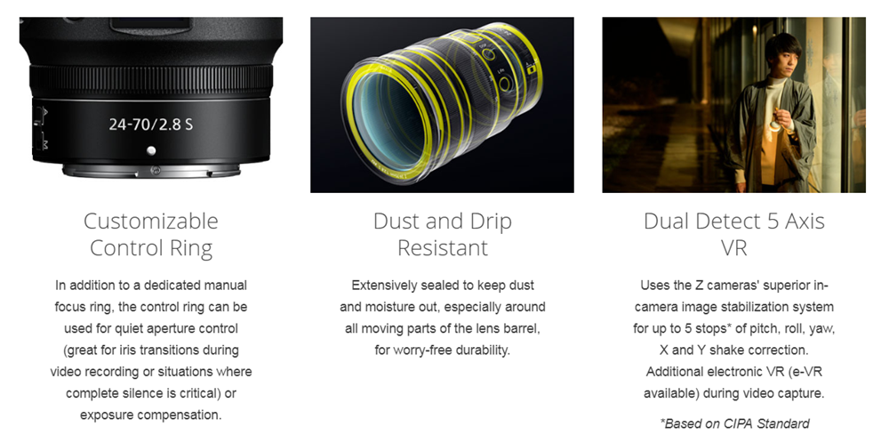 NIKKOR Z 24-70mm F 2.8 S 5 banner