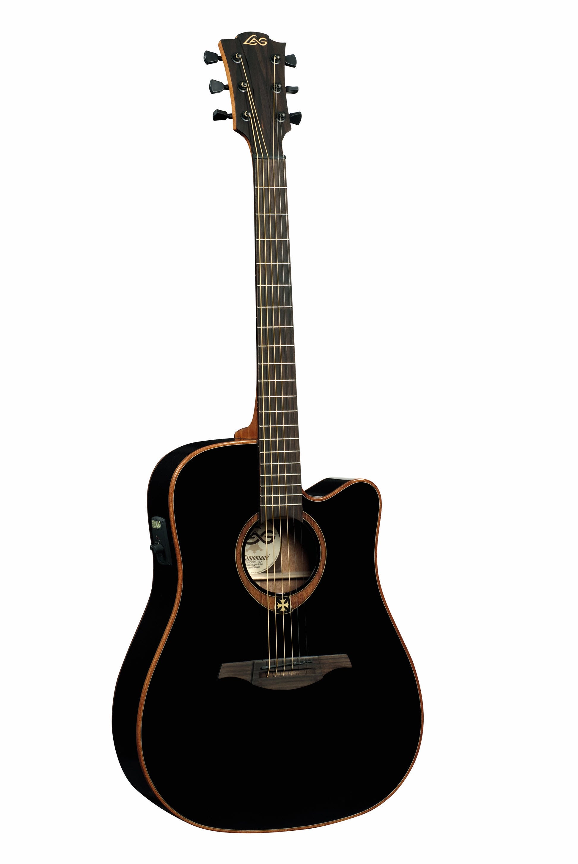 Lag Tramontane T100ASCE Auditorium Slim Cutaway Acoustic