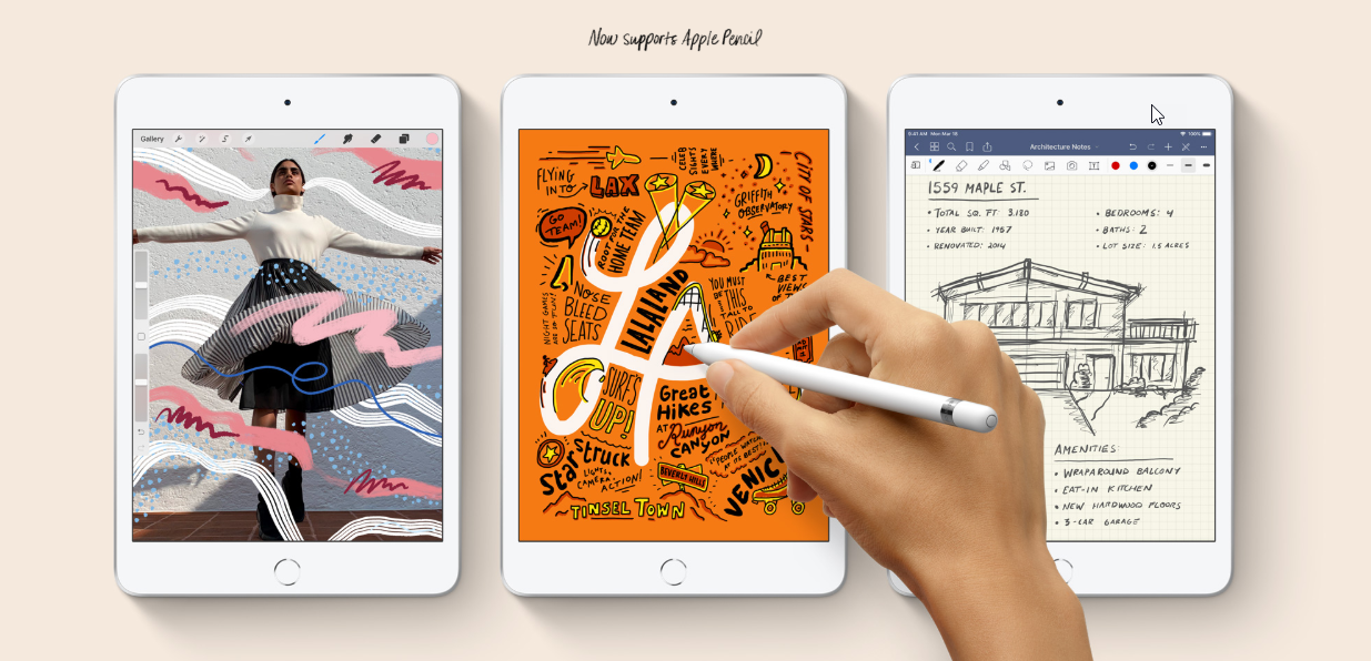iPad mini Mini just got mightier.