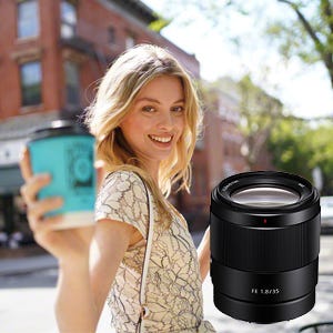 Large F1.8 maximum aperture