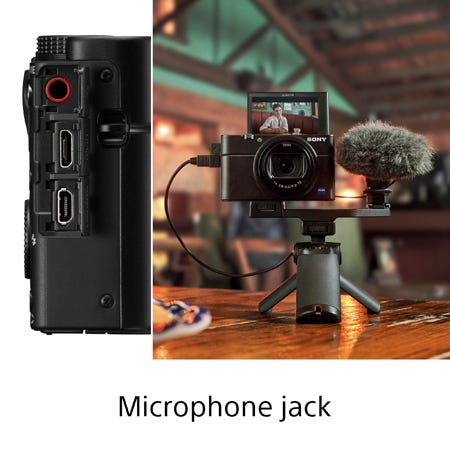 sony rx100 iv microphone input