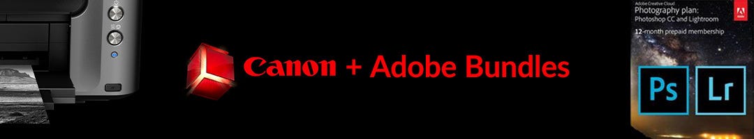 Canon + Adobe Bundles