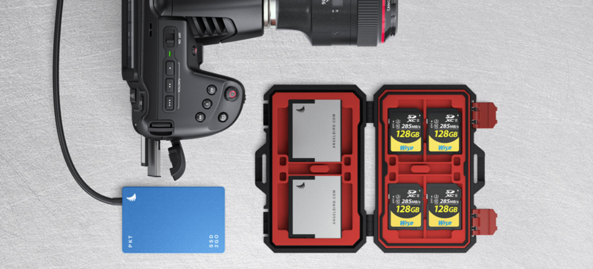 Use Standard SD Cards, UHS‑II or CFast 2.0 Media!