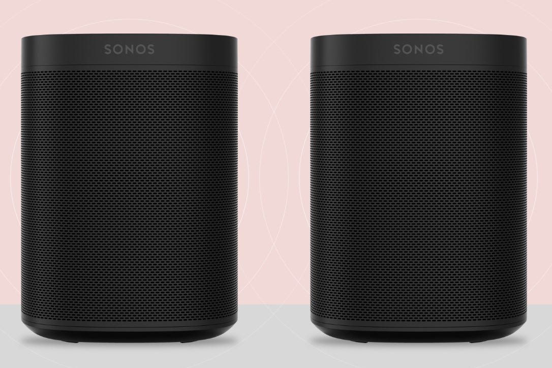 Brandy generation aktivt Sonos One SL Speaker for Stereo Pairing & Home Theater Surrounds, Black  ONESLUS1BLK