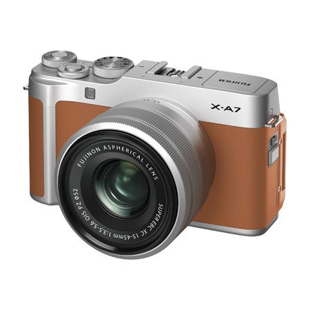 Fujifilm Announces the X-A7 24.2MP Compact Camera With Fast AF, Face Detection & 4K Video 