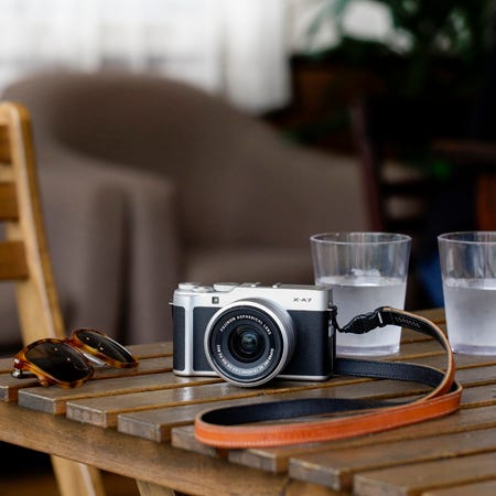 Fujifilm X-A7 Mirrorless Digital Camera, Fujinon XC 15-45mm