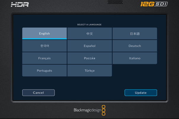 Blackmagic Design Video Assist 5 " 12G-SDI / HDMI HDR Recorder / Monitor 15 Blackmagic Design Video Assist 5 " 12G-SDI