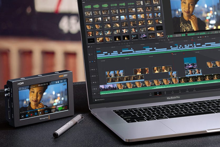 Blackmagic Design Video Assist 5 " 12G-SDI / HDMI HDR Recorder / Monitor 16 Blackmagic Design Video Assist 5 " 12G-SDI