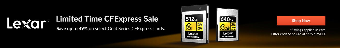 Lexar CF Express Sale