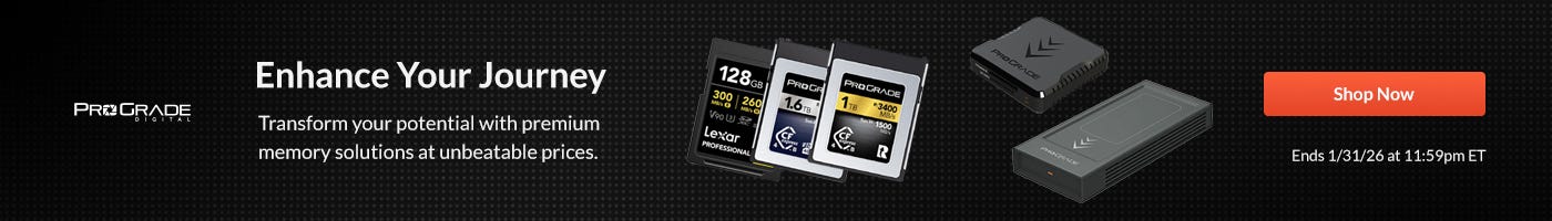 ProGrade Jan 2026 deals