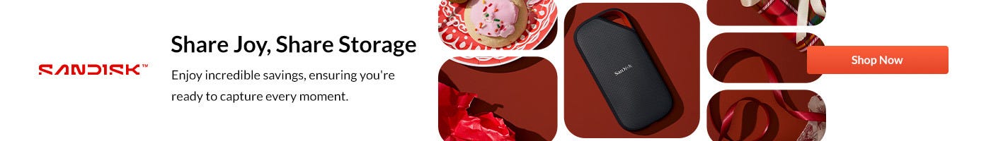SanDisk Holiday Sale
