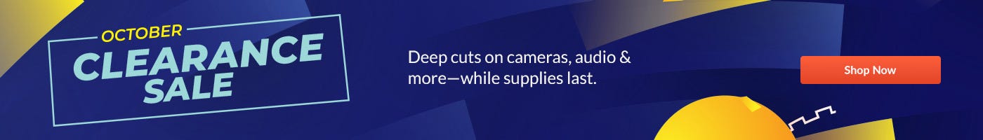 October Clearance Sale