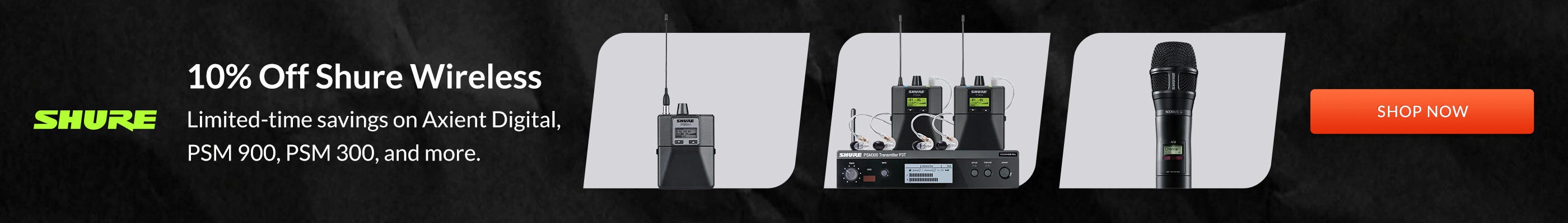 Shure Wireless promo
