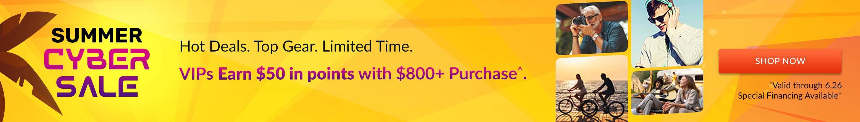 Summer Cyber Sale