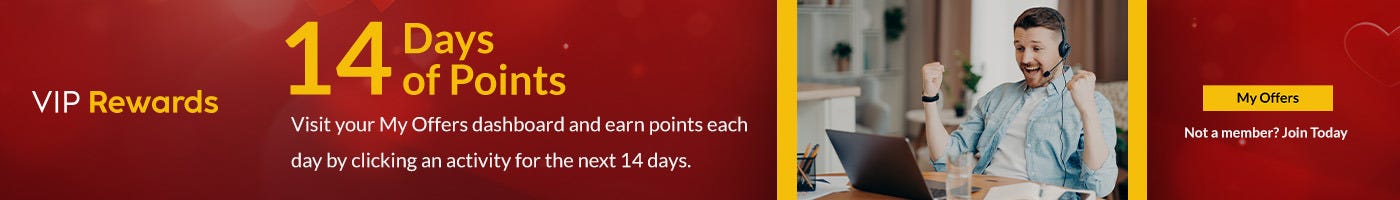 14 Days of Points Rewards
