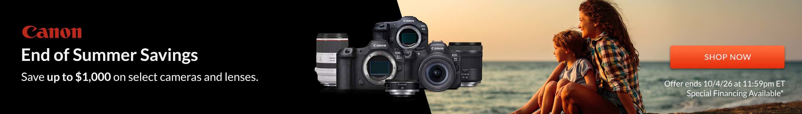 Canon Sep Sale