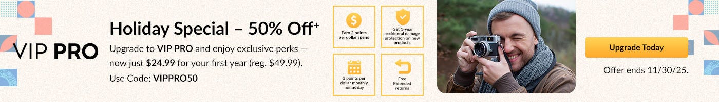 Holiday VIP PRO 50% OFF