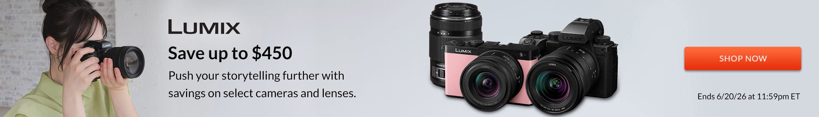 Panasonic LUMIX May-June promo