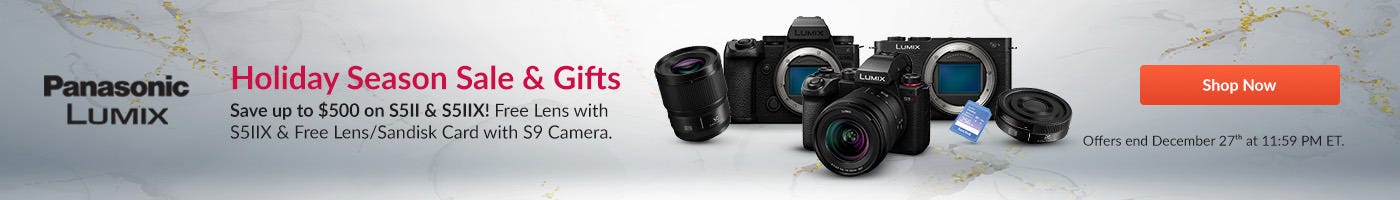 Panasonic Lumix Holiday Deals