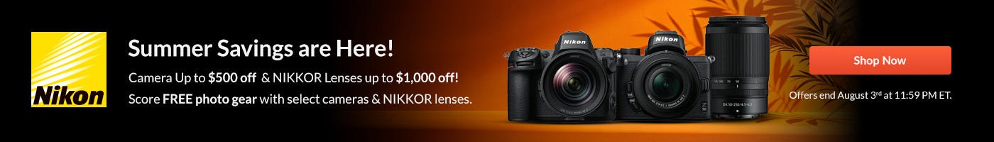 Nikon summer sale