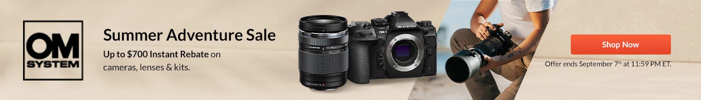 OM System Summer sale