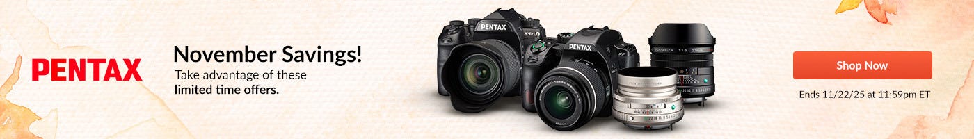 Pentax Nov Sale