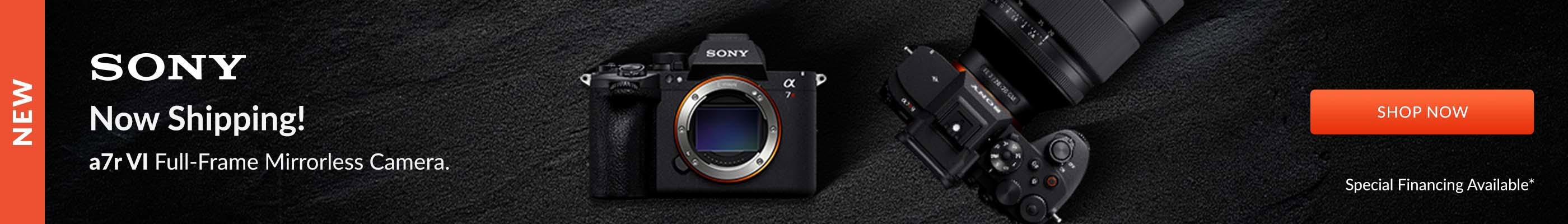 Sony a7R VI Now shipping