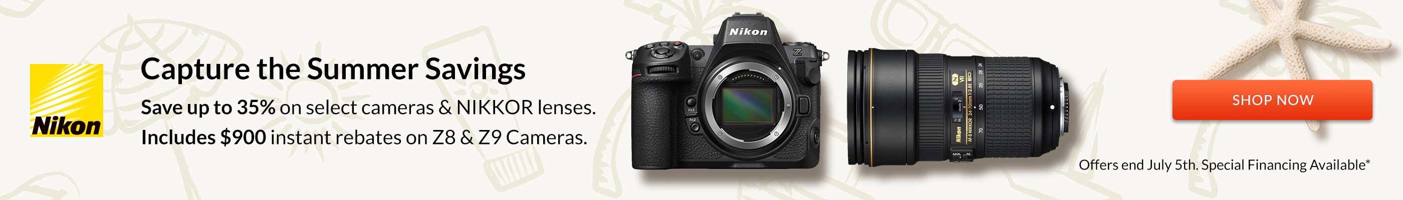 Nikon June Savings