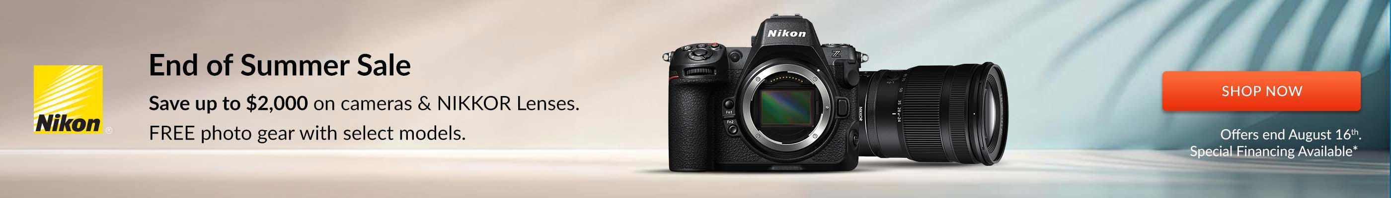 Nikon August promo