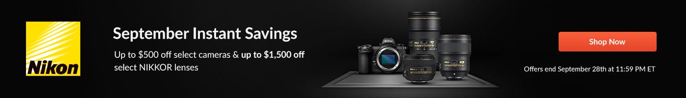 Nikon September Savings
